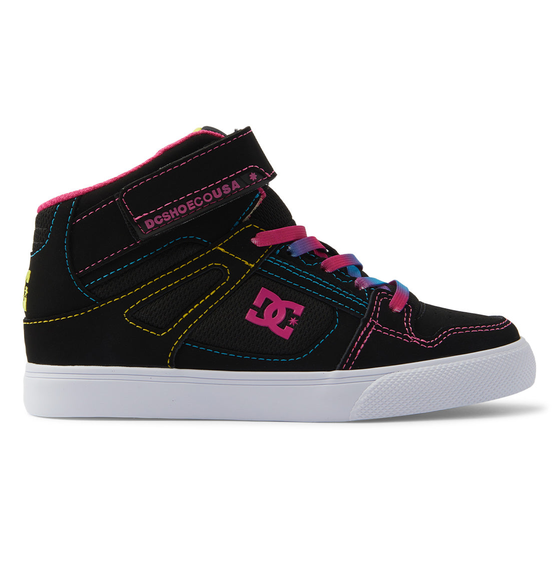 DC Kids' Pure High-Top Skate Shoes - Durable & Comfy For Young Skaters