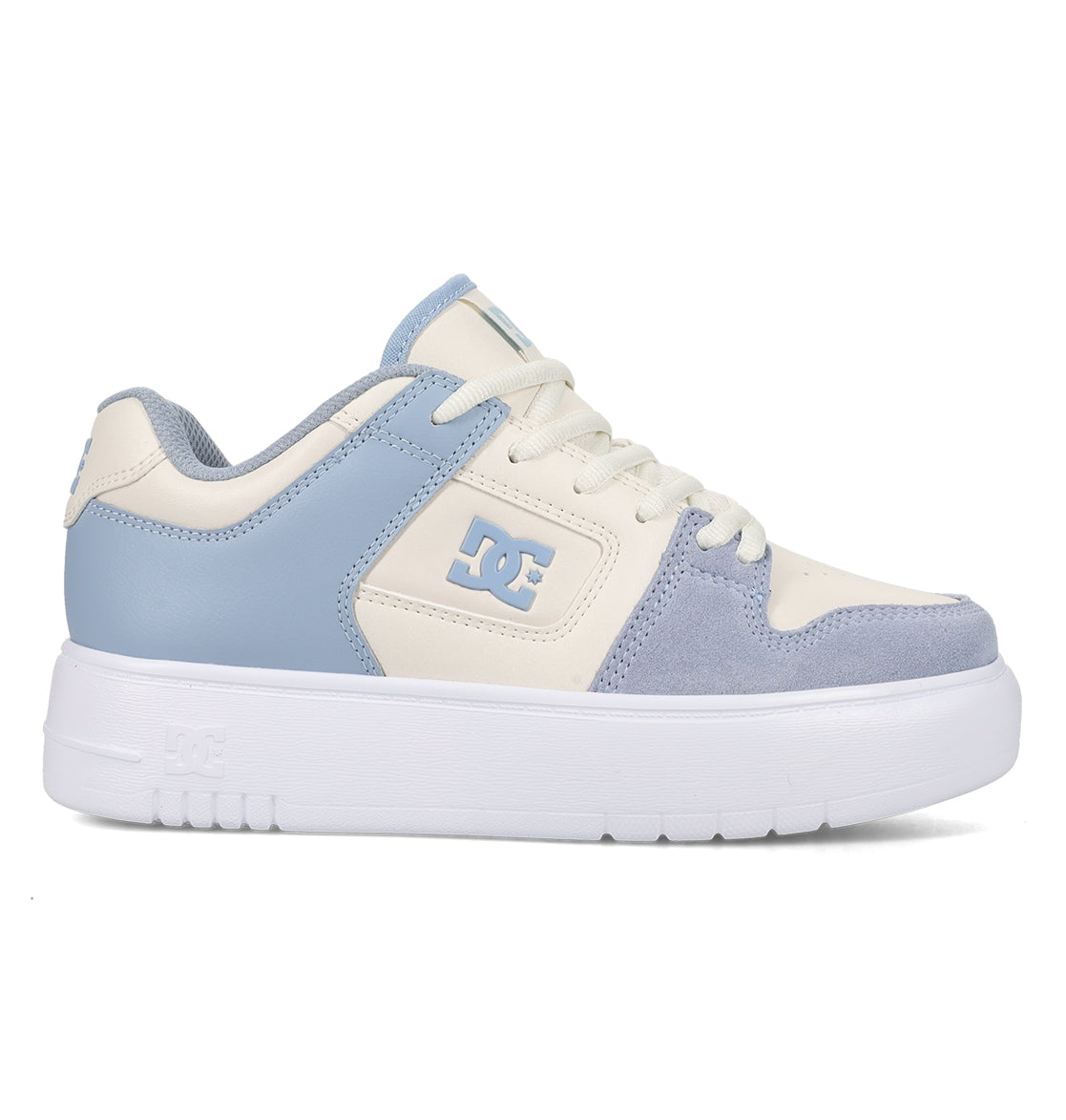 DC MANTECA LOW SNEAKERS UNISEX WOMEN SIZE 6.5 SKY-BLUE NEW Women main image 4