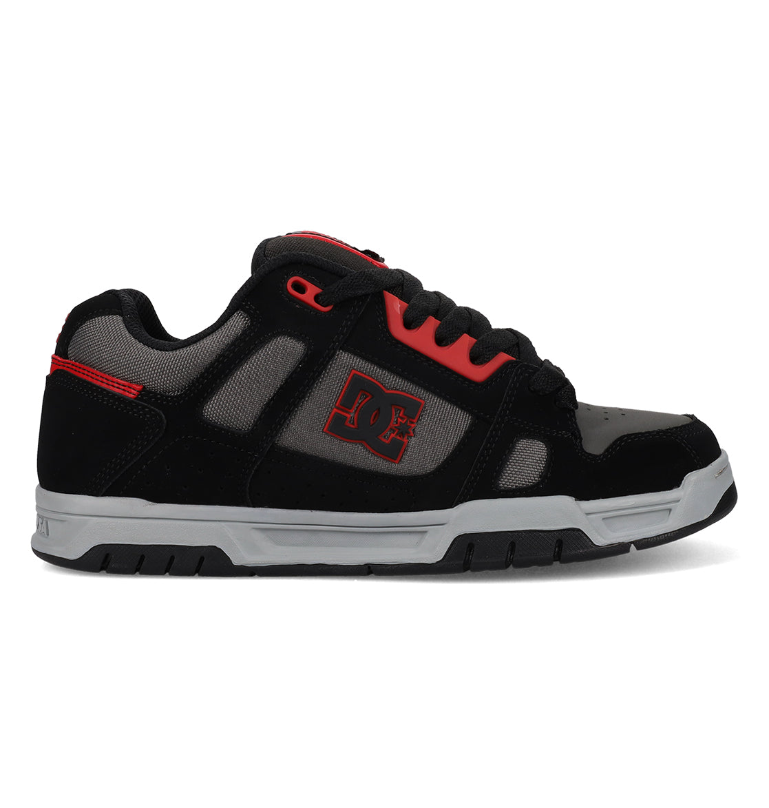 (取寄) DC メンズ スタッグ DC men Stag Black/Grey/Red 1 Men's Stag Shoes – DC Shoes