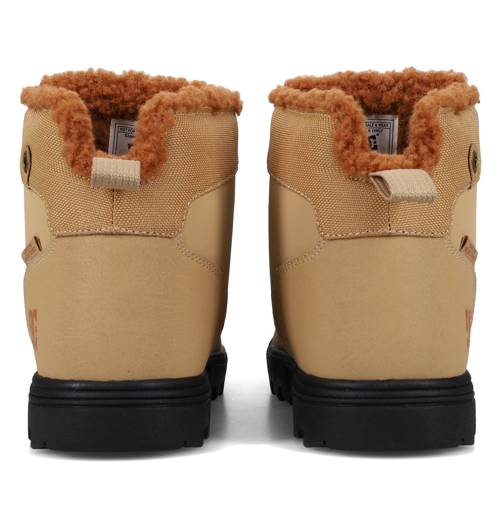 DC Tan Fur Lined Mens Boots Amazon.com | DC WOODLAND, DARK GREY/LIGHT GREY, 11.5 | Snow  main image 4