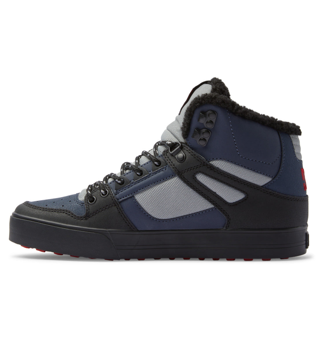 black high top dc shoes