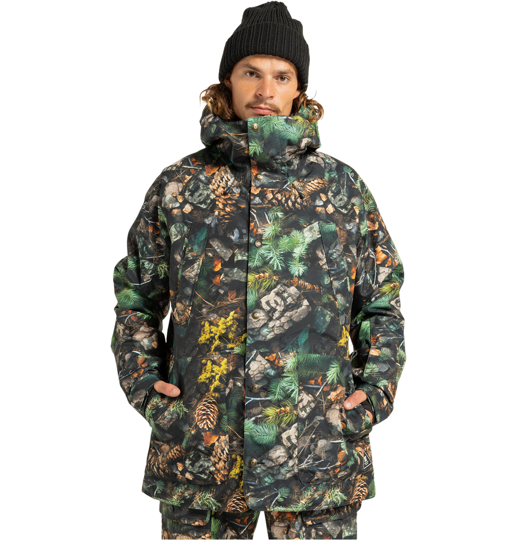 【sound sports】 / Tree Camo Jacket SP Men's Camouflage Jacket Coat Hooded Butterfly flower Sport