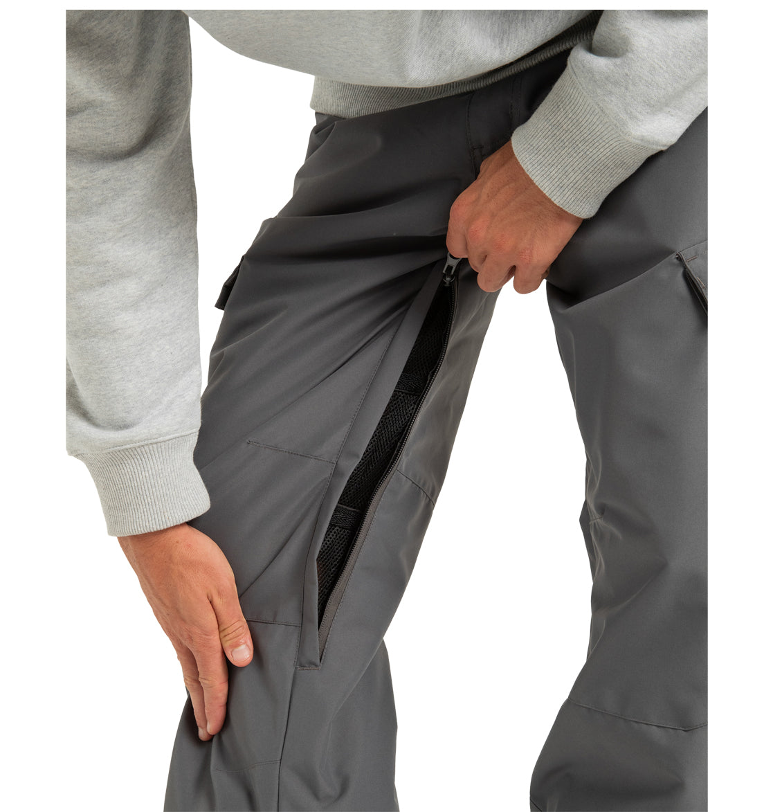 【状態良好】DC Shoe BANSHEE PANT スノーボードパンツ グレー Men's Banshee Snow Pants - DC Shoes