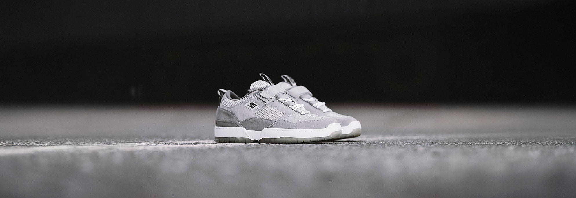 The JS1 shoes in grey