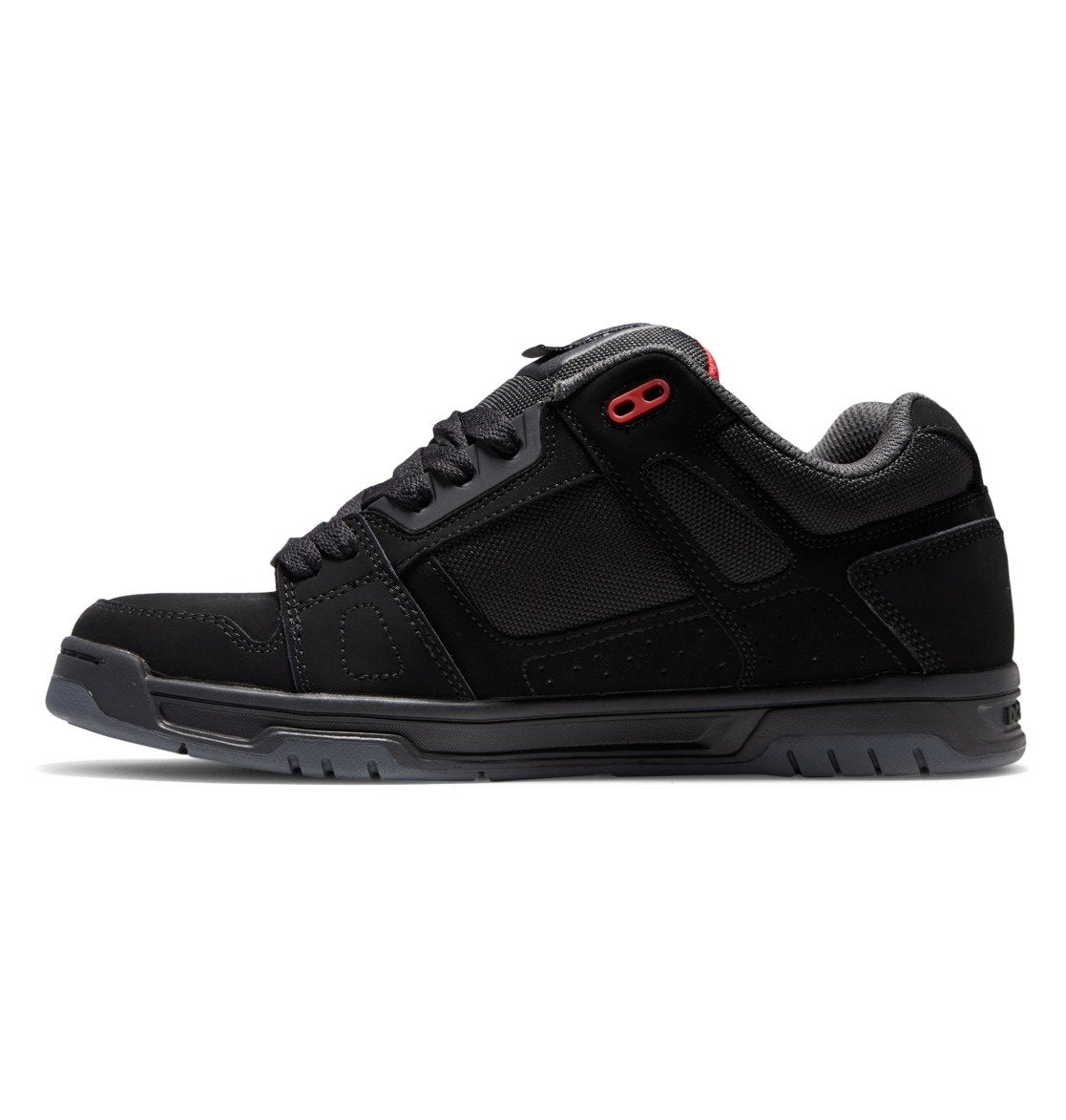 DC Shoes Stag Mens Skate Sneakers in Black Gum - 12.5 US Men main image 2