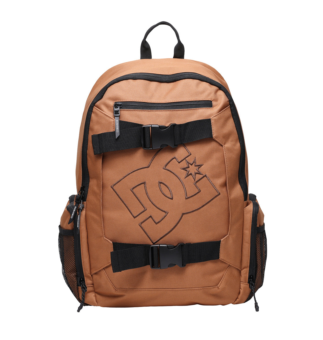 brown leather backpack with black shoes Dc Shoes Chalkers 28l Backpack