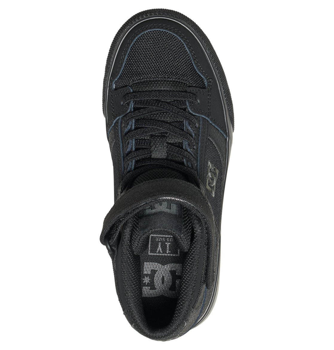Kids' Pure High Elastic Lace High-Top Shoes - DC Shoes