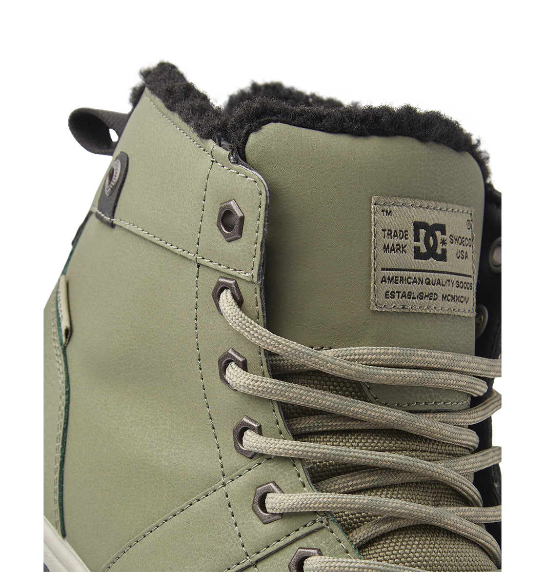 DC Mens Woodland Green Boots (NWT) Woodland - Men main image 2