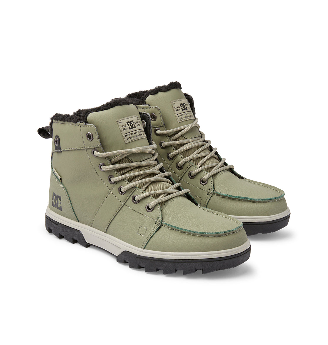 DC Mens Woodland Green Boots (NWT) Woodland - Men main image 3