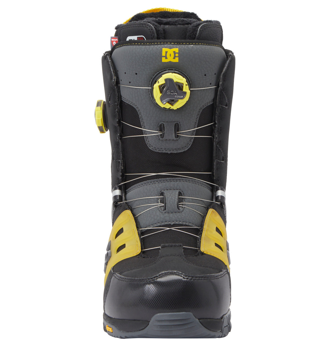 DC BOA スノーボードブーツ イエロー Men's Phantom BOA® Snowboard Boots - DC Shoes