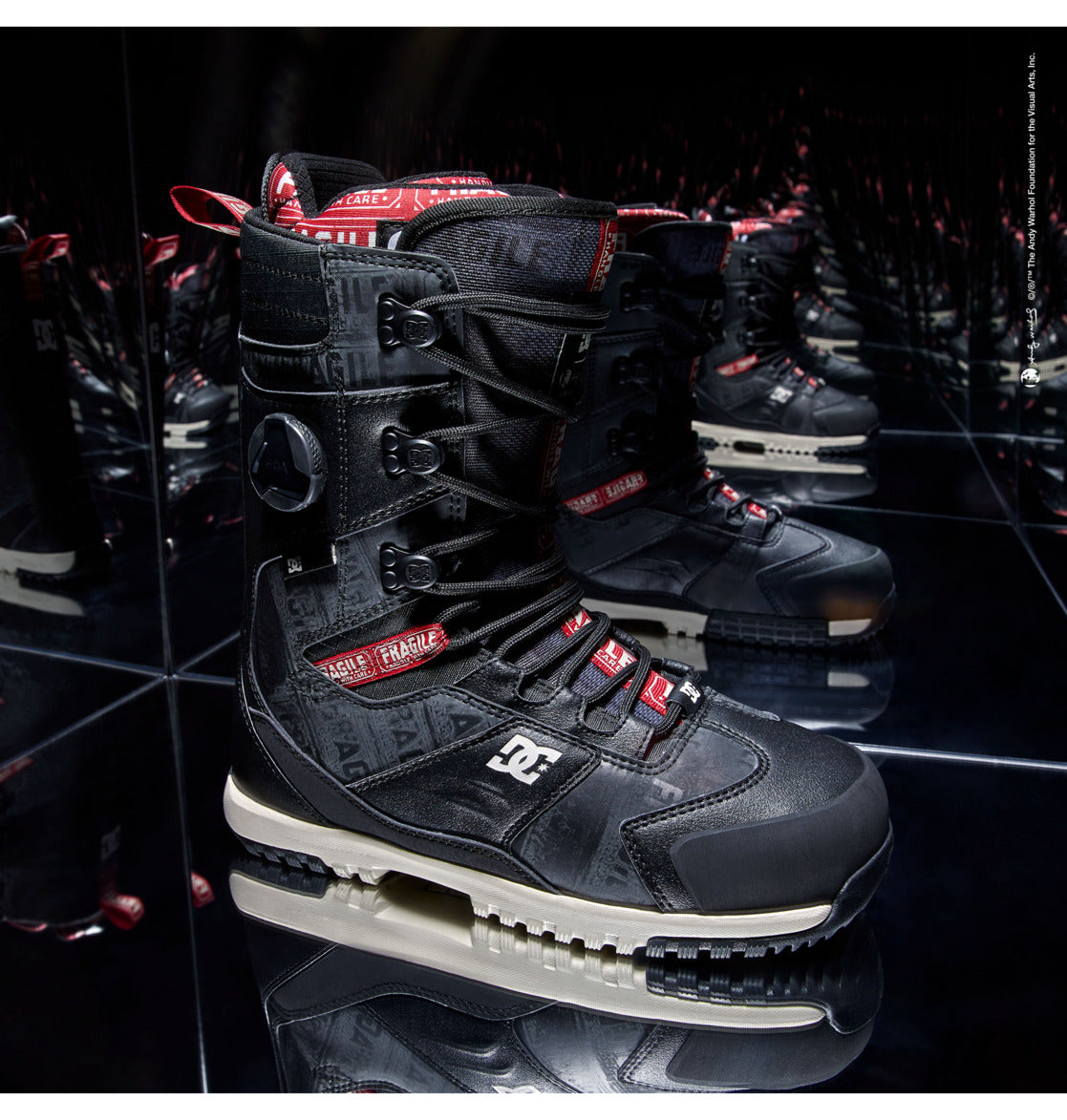 Men&#39;s Andy Warhol x DC Shoes BOA® Premiere Hybrid Snowboard Boots - DC Shoes