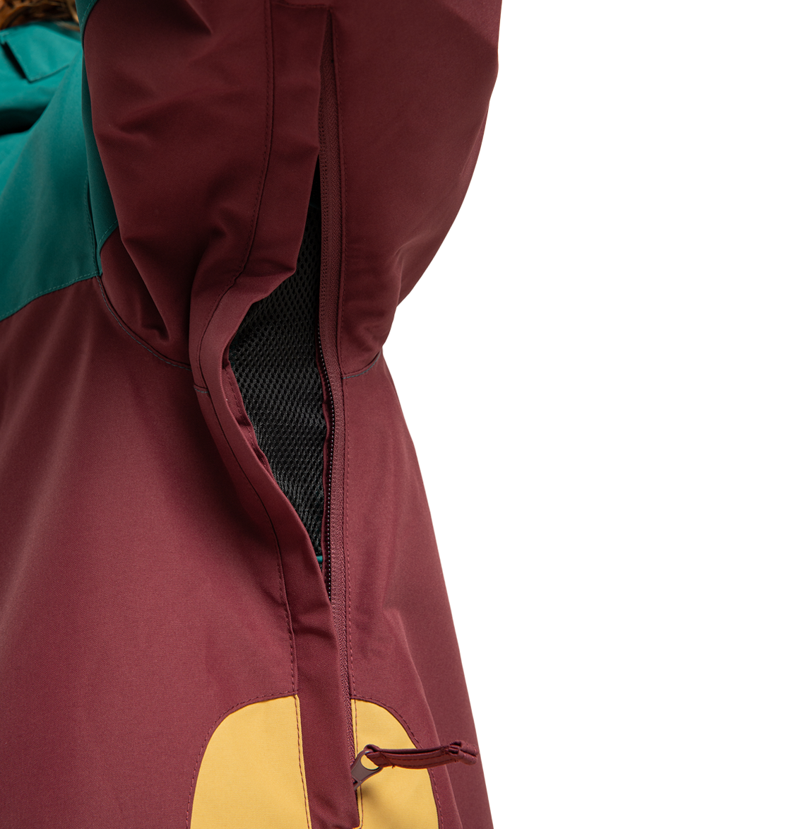 DC スノーボードウェア L バーガンディ Men's Defiant Snow Jacket - DC Shoes