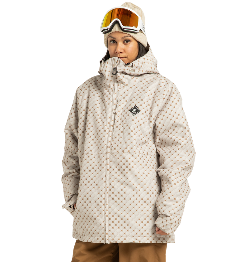 Unisex Basis Print Insulated Jacket
