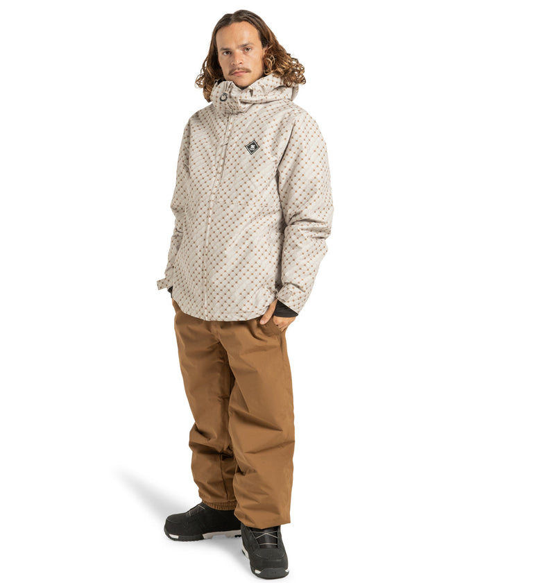 Unisex Basis Print Insulated Jacket