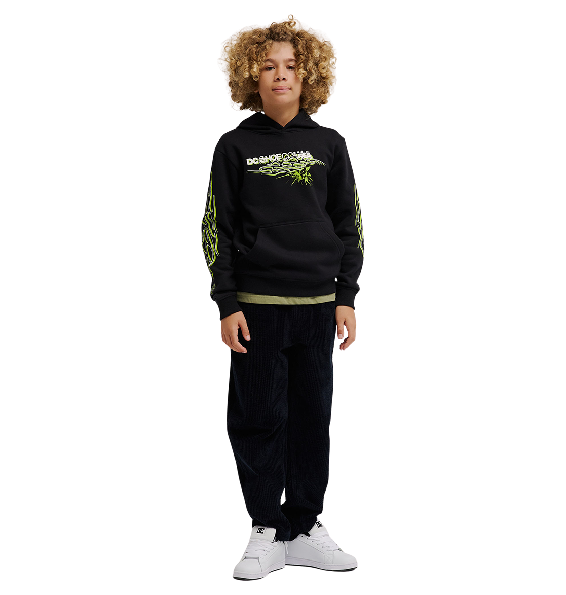 Kids' Side Flame Hoodie – DC Shoes