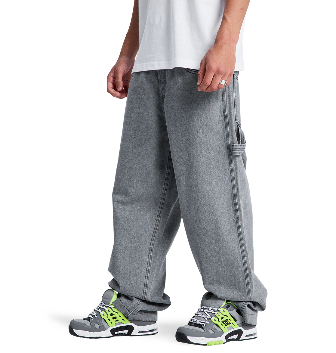 パンツ dc shoes baggy jeans sk8 jnco osiris Men's Baggy Denim Carpenter Pants – DC Shoes