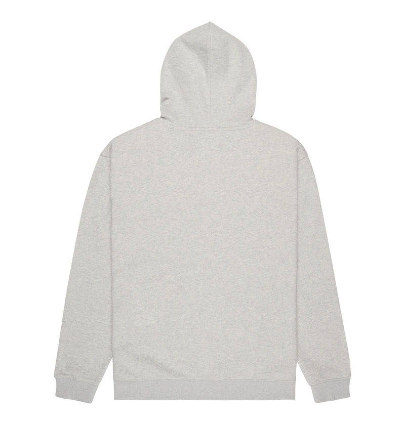 The Reebok Lanai Ph is a plain light gray hooded sweatshirt with long sleeves, shown from the back against a white background. It features a minimalist design with no visible logos, designs, or pockets.